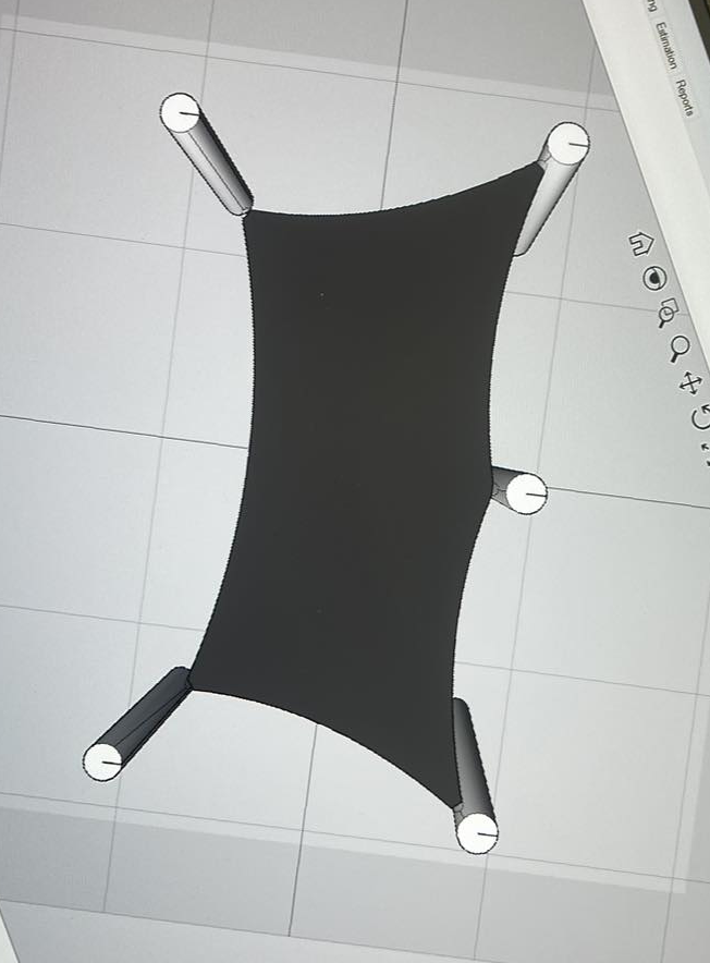 Custom Shade Sail being designed by ACSS