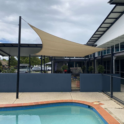 Custom Shade Sails for Commercial Applications