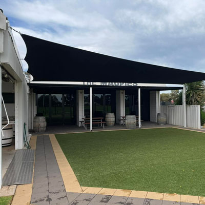 Custom Shade Sails for Mackay and Surrounding Areas - Commercial outdoor area
